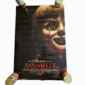 Annabelle 2014 Original Movie Poster 27x40 Ward Horton Annabelle Wallis D/S